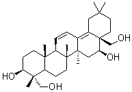 断血流皂苷 A1分子结构 (CAS 5092-09-1)