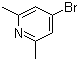 4-溴-2,6-二甲基吡啶分子结构 (CAS 5093-70-9)