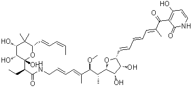 structure of CAS# 50935-71-2, 摩雪霉素