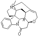 16-甲氧基番木鳖碱分子结构 (CAS 5096-72-0)