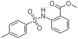 2-[(4-甲基苯磺酰基)氨基]苯甲酸甲酯分子结构 (CAS 50998-74-8)
