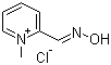 structure of CAS# 51-15-0, 2-Pyridinealdoxime methochloride