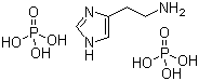structure of CAS# 51-74-1, 组胺磷酸盐