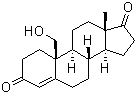19-Hydroxyandrost-4-ene-3,17-dione molecular structure (CAS 510-64-5)
