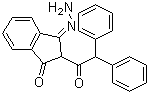 CAS # 5102-79-4, 2-Diphenylacetyl-1,3-indandione-1-hydrazone