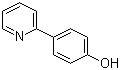 2-(4-Hydroxyphenyl)pyridine molecular structure (CAS 51035-40-6)