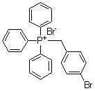 structure of CAS# 51044-13-4, (4-Bromobenzyl)triphenylphosphonium bromide