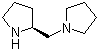 structure of CAS# 51207-66-0, (S)-1-(2-Pyrrolidinylmethyl)pyrrolidine