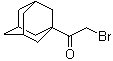 structure of CAS# 5122-82-7, 1-Adamantyl bromomethyl ketone