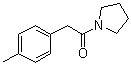 CAS # 512787-27-8, 1-[(4-Methylphenyl)acetyl]pyrrolidine