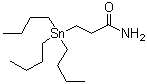 CAS 登录号：51283-50-2, 3-(三丁基锡烷基)丙酰胺