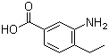 structure of CAS# 5129-23-7, 3-氨基-4-乙基苯甲酸