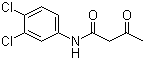 N-(3,4-二氯苯基)-3-氧代丁酰胺分子结构 (CAS 51309-24-1)