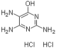 structure of CAS# 51324-37-9, 2,5,6-Triamino-4-hydroxypyrimidine dihydrochloride