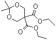 structure of CAS# 51335-75-2, 2,2-二甲基-[1,3]二恶烷-5,5-二甲酸二乙酯