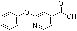 structure of CAS# 51362-08-4, 2-苯氧基异烟酸