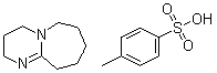 structure of CAS# 51376-18-2, 2,3,4,6,7,8,9,10-Octahydropyrimido[1,2-a]azepine monotosylate