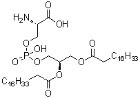 structure of CAS# 51446-62-9, Distearoylphosphatidylserine