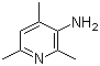 2,4,6-三甲基-3-氨基吡啶分子结构 (CAS 51467-70-0)