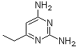 6-乙基-2,4-嘧啶二胺分子结构 (CAS 514854-12-7)