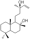structure of CAS# 515-03-7, Sclareol