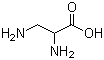 structure of CAS# 515-94-6, 2,3-二氨基丙酸