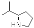 CAS # 51503-10-7, 2-Isopropylpyrrolidine, 2-(1-Methylethyl)pyrrolidine, 2-(Propan-2-yl)pyrrolidine