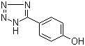 structure of CAS# 51517-88-5, 5-(4-羟基苯基)-1H-四唑