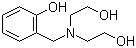 2-[[双(2-羟基乙基)氨基]甲基]苯酚分子结构 (CAS 51527-96-9)