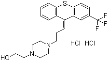 structure of CAS# 51529-01-2, 盐酸氟哌噻吨