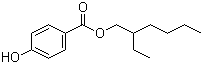 2-Ethylhexyl 4-hydroxybenzoate molecular structure (CAS 5153-25-3)