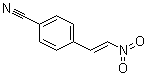 structure of CAS# 5153-73-1, 4-[(E)-2-硝基乙烯基)苯腈