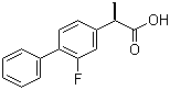 structure of CAS# 51543-40-9, 氟比洛芬