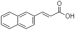 structure of CAS# 51557-26-7, 2-Naphthylacrylic acid