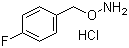 structure of CAS# 51572-89-5, O-[(4-氟苯基)甲基]羟胺盐酸盐