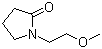 CAS # 51576-82-0, 1-(2-Methoxyethyl)-2-pyrrolidinone, Methyl 1-(2-oxo-1-pyrrolidinyl)ethyl ether