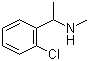 CAS # 51586-22-2, 1-(2-Chlorophenyl)-N-methylethanamine, 2-Chloro-N,alpha-dimethylbenzenemethanamine