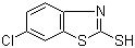 structure of CAS# 51618-29-2, 6-氯-2-巯基苯并噻唑