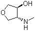 (3R,4S)-rel-四氢-4-(甲氨基)-3-羟基呋喃分子结构 (CAS 5163-02-0)