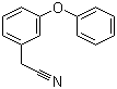 structure of CAS# 51632-29-2, 3-苯氧基苯乙腈