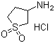 structure of CAS# 51642-03-6, 3-氨基环丁砜盐酸盐