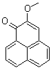 structure of CAS# 51652-39-2, 2-Methoxyphenalenone