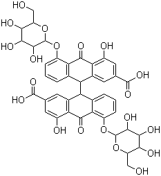 番泻苷分子结构 (CAS 517-43-1)