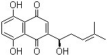 Alkannin molecular structure (CAS 517-88-4)