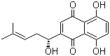 CAS # 517-89-5, Shikonin, 5,8-Dihydroxy-2-[(1R)-1-hydroxy-4-methyl-pent-3-enyl]naphthalene-1,4-dione
