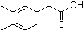 3,4,5-三甲基苯乙酸分子结构 (CAS 51719-67-6)