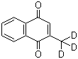 CAS 登录号：5172-16-7, 2-(甲基-D3)-1,4-萘醌