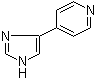 structure of CAS# 51746-87-3, 4-(1H-Imidazol-4-yl)pyridine