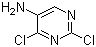 structure of CAS# 5177-27-5, 2,4-Dichloro-5-aminopyrimidine