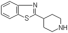 2-(4-哌啶基)-1,3-苯并噻唑分子结构 (CAS 51784-73-7)